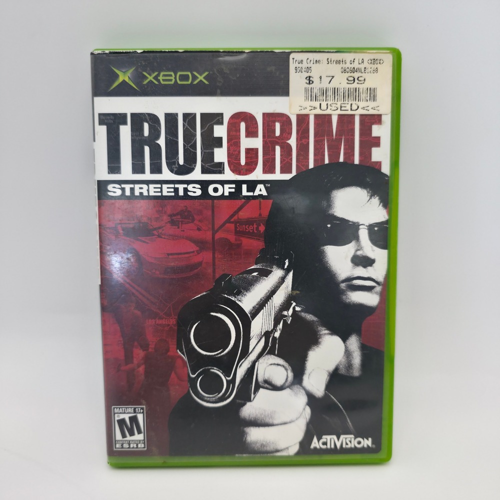 Activision True Crime Xbox Case Manual LEGO Star Wars 360 Disc Fair